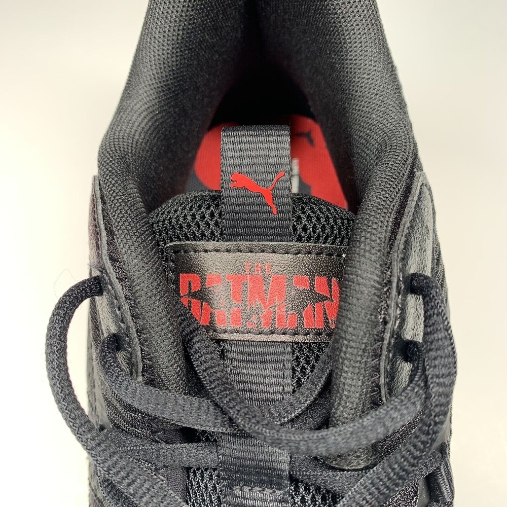 Puma Court Rider 2.0 Batman Black Canvas Athletic Basketball Shoes Mens 10.5 - Picture 7 of 9